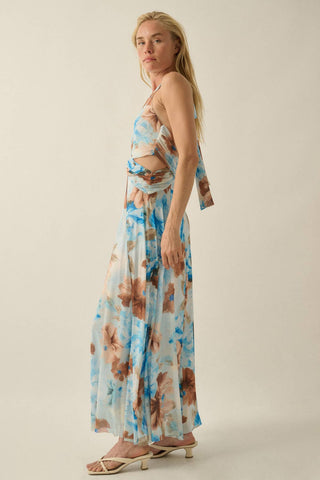 PRE-ORDER (ETA 5/27) floral mesh maxi