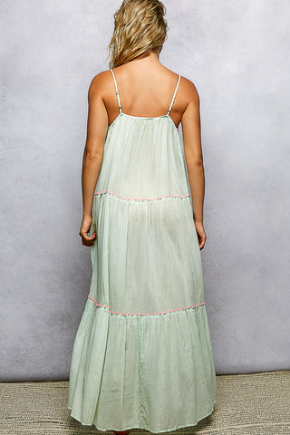 mojito mint maxi dress