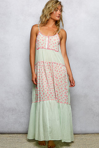 mojito mint maxi dress