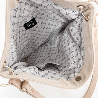 PRE-ORDER // suede hobo bag