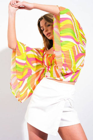 groovy crop top