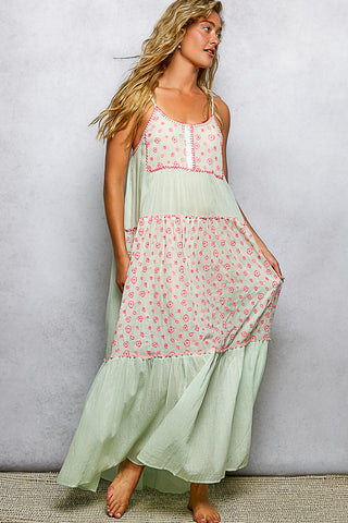 mojito mint maxi dress