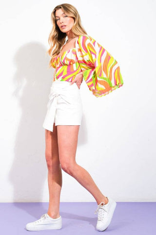 groovy crop top