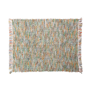 rainbow fringe throw