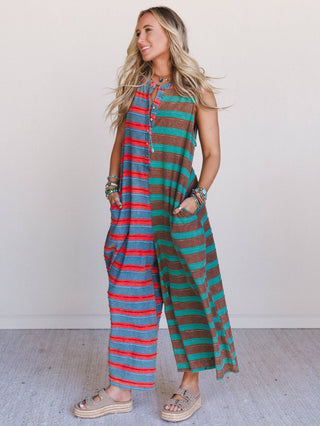 PRE-ORDER 8/8 // candy apple jumpsuit