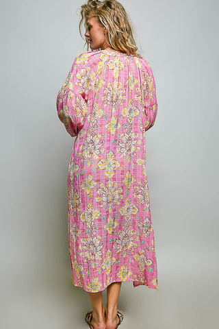 hand-beaded beach dress
