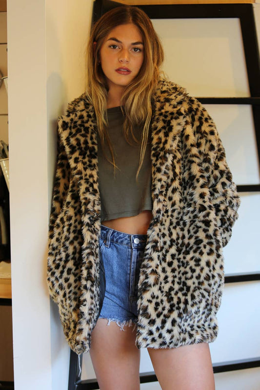 leopard print jacket