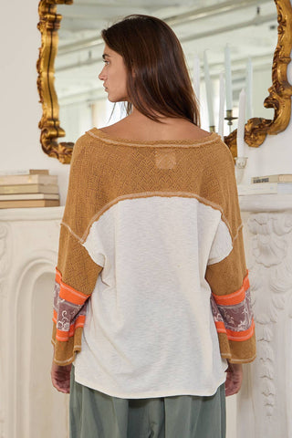 PREORDER bell sleeves boho top
