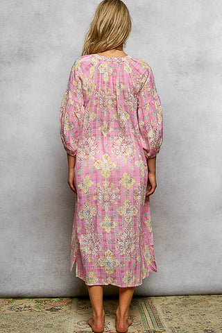 hand-beaded beach dress