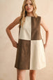 BROWN/ECRU