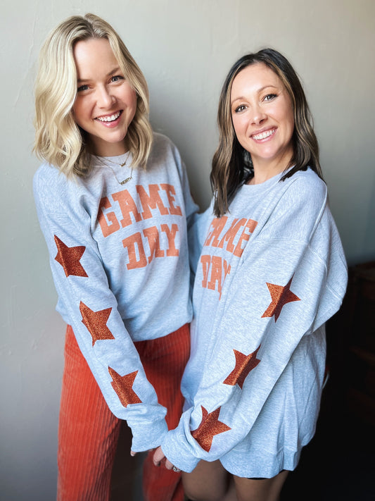 game day star sweatshirt