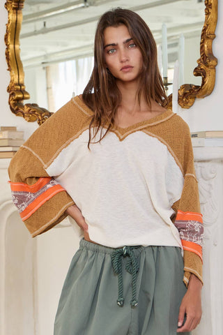 PREORDER bell sleeves boho top