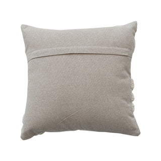 tufted daisy pillow