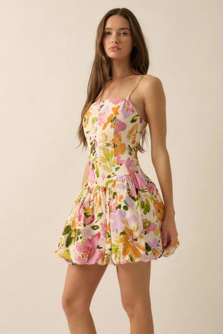 meadow drop-waist bubble dress