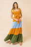ORANGE BLUE OLIVE