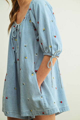 bouquet romper