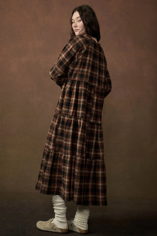 plaid dreams prairie dress