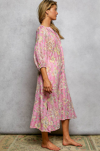 hand-beaded beach dress