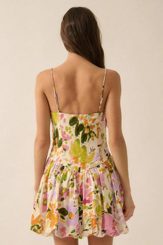 meadow drop-waist bubble dress