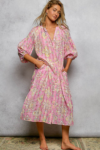 hand-beaded beach dress