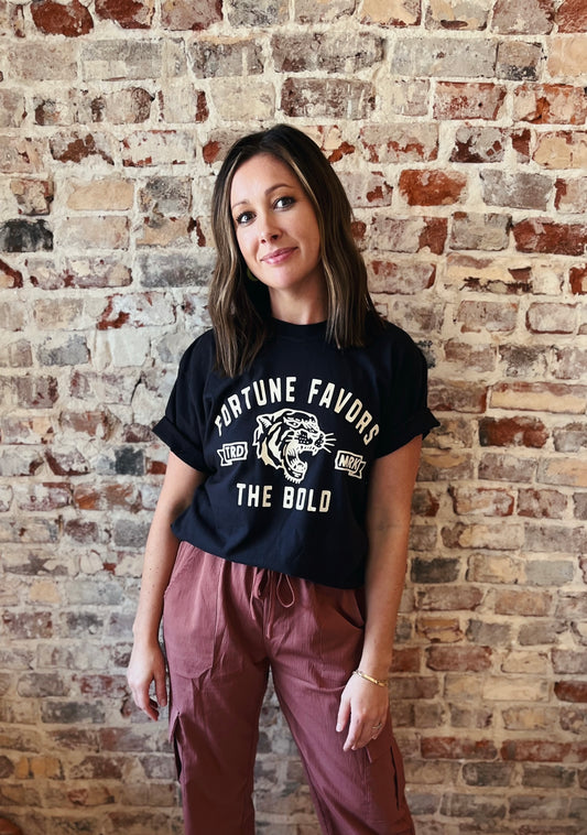 fortune favors the bold tee