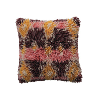 sunset shag pillow