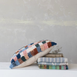shoreline shag lumbar pillow