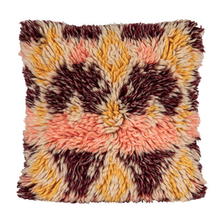 sunset shag pillow