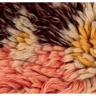 sunset shag pillow