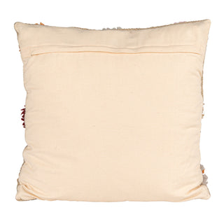 cotton candy shag pillow