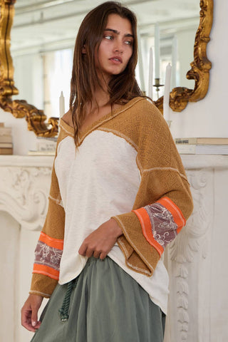 PREORDER bell sleeves boho top