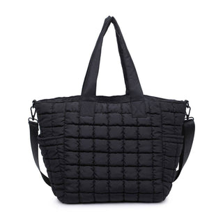 dreamer — quilted puffer nylon tote