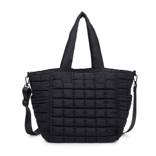 dreamer — quilted puffer nylon tote
