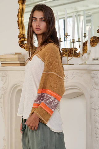 PREORDER bell sleeves boho top