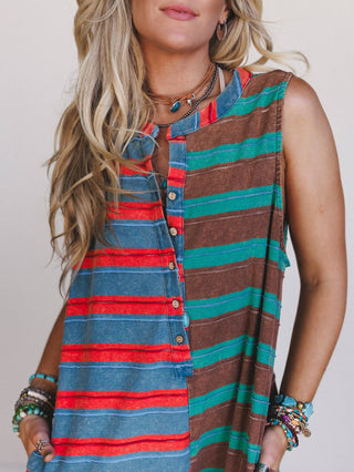 PRE-ORDER 8/8 // candy apple jumpsuit