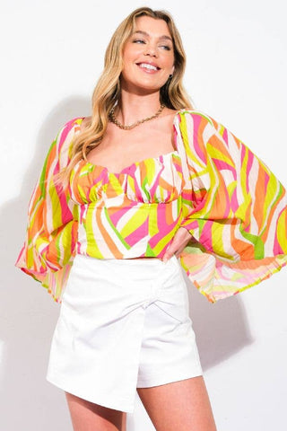 groovy crop top