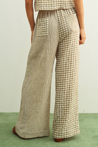 butterscotch gingham set