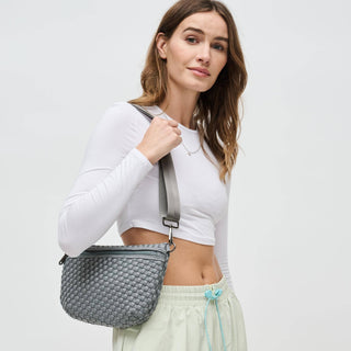 ethereal — woven neoprene crossbody bag