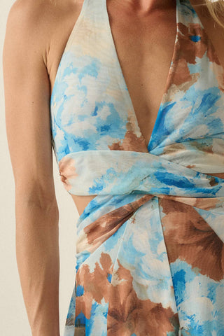 PRE-ORDER (ETA 5/27) floral mesh maxi